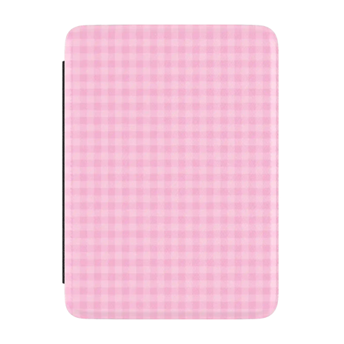 Sweet Jam | Light Pink Gingham Kindle Case