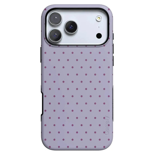 On the Dot | Purple & Plum Polka Dot Case
