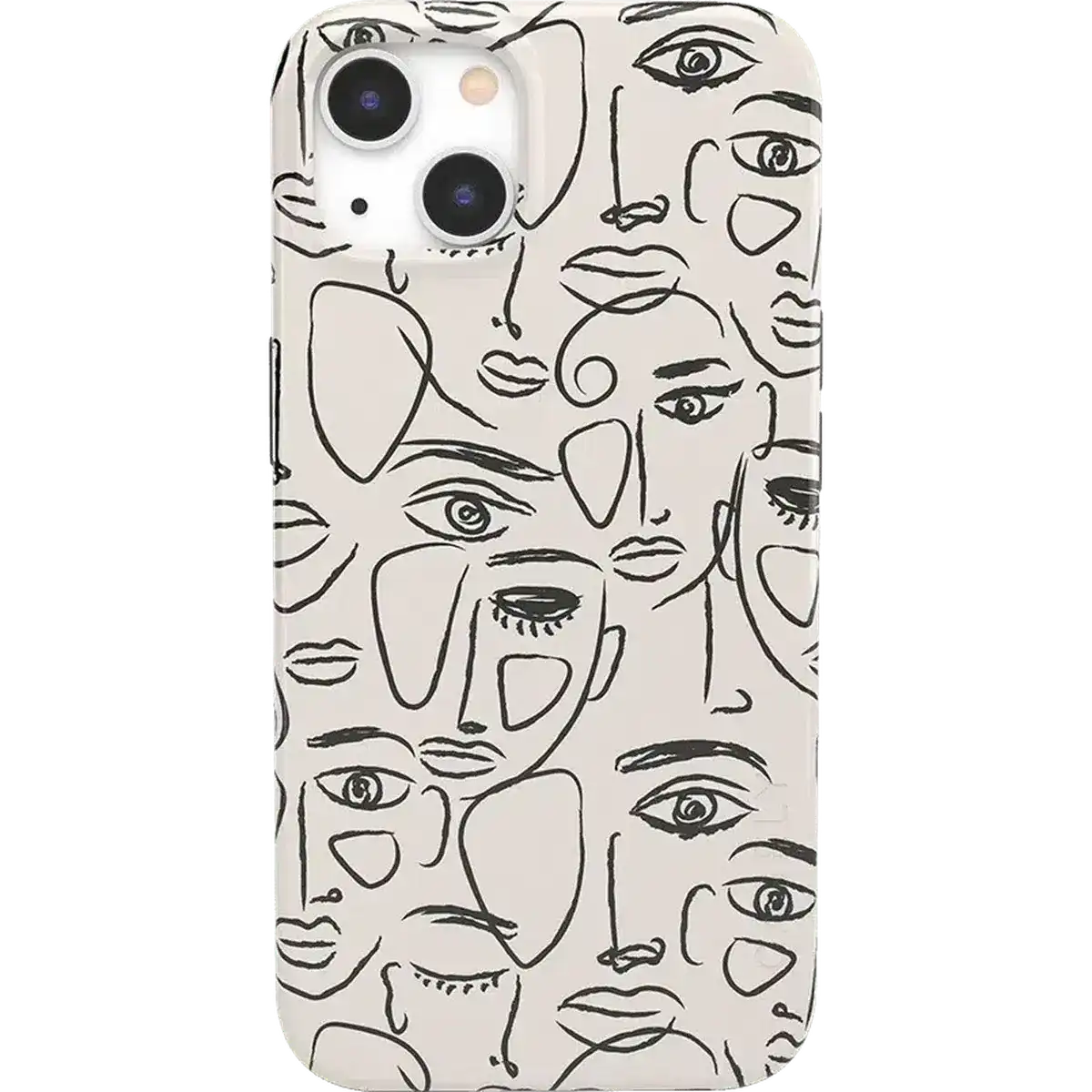 We're All Human | Minimal Face Art Case