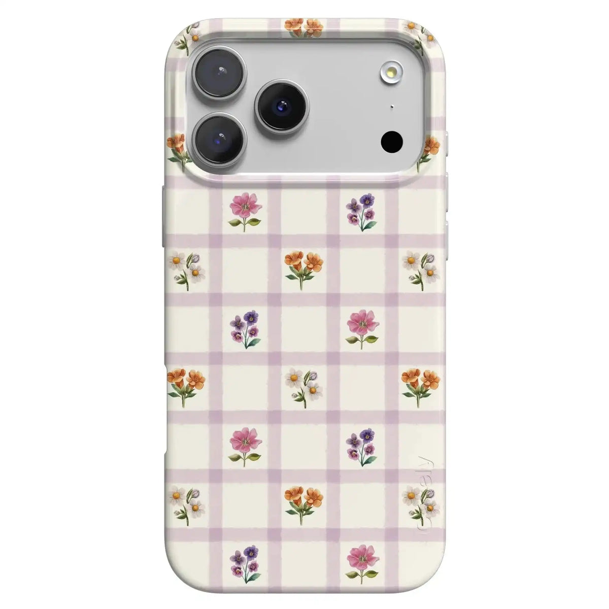 Meadow Check | Floral Gingham Case
