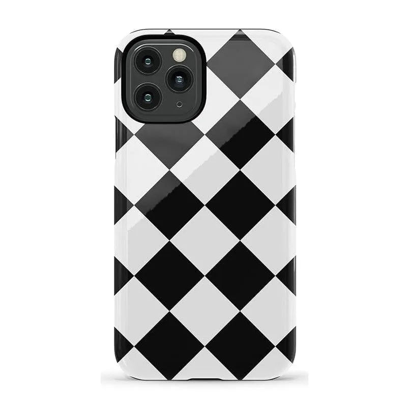 Black Checkerboard | High Contrast Design Case