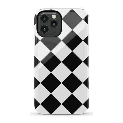 Black Checkerboard | High Contrast Design Case