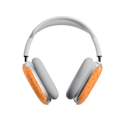 On the Dot | Orange Polka Dot AirPods Max Case