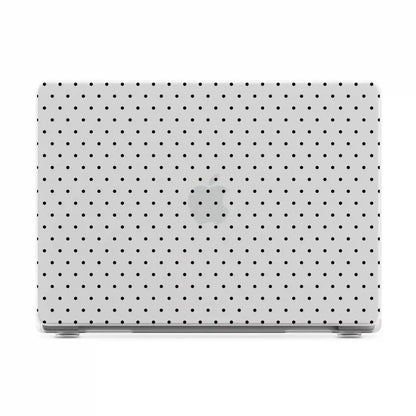 On the Dot | Black Polka Dot Laptop Shell