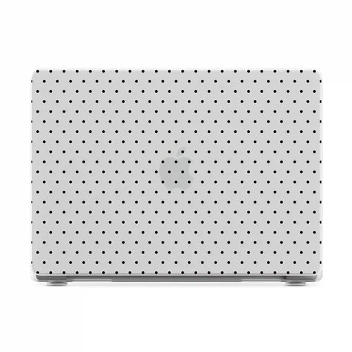 On the Dot | Black Polka Dot Laptop Shell