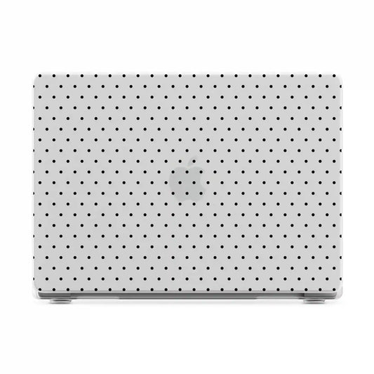 On the Dot | Black Polka Dot Laptop Shell