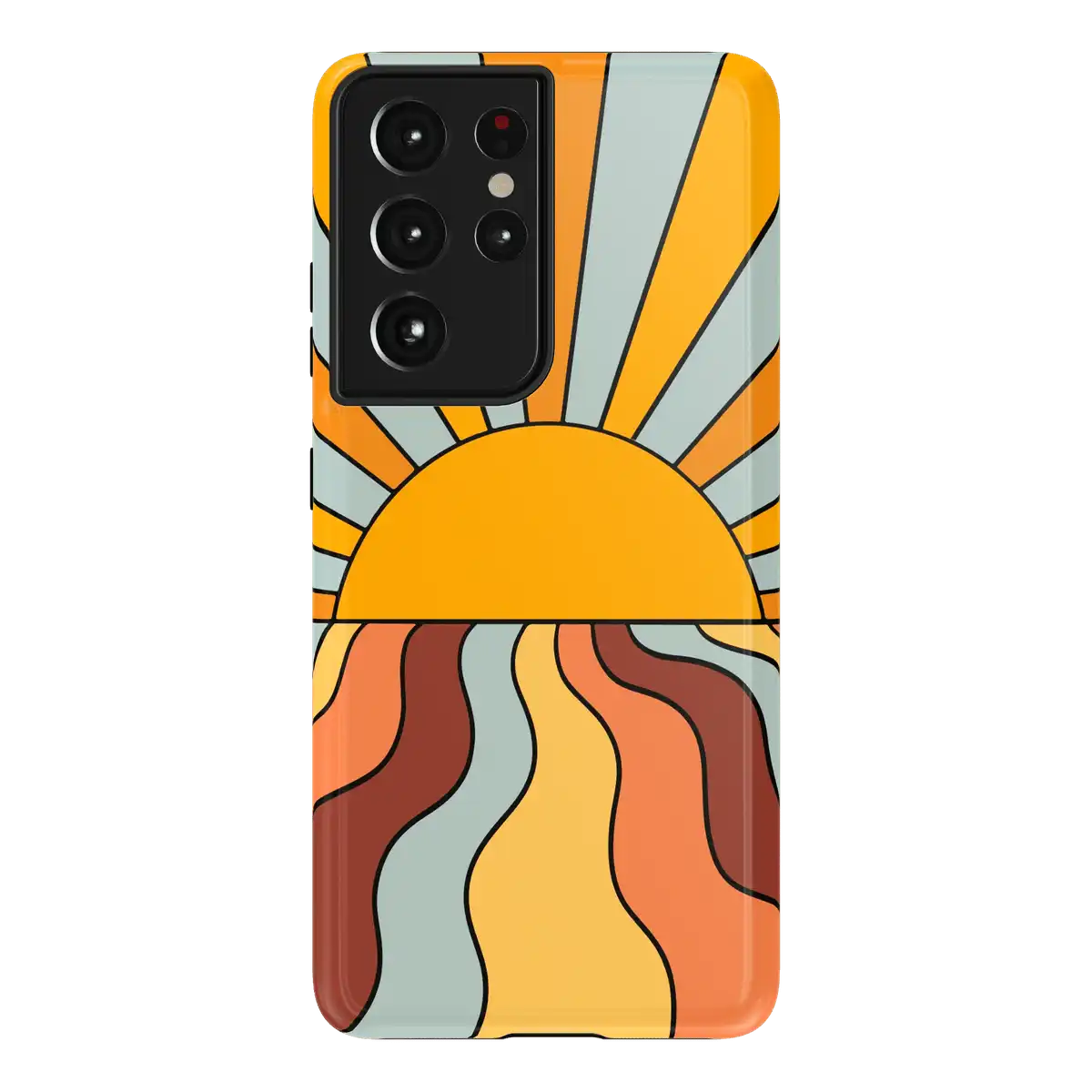 Shine On | Retro Sunset Case