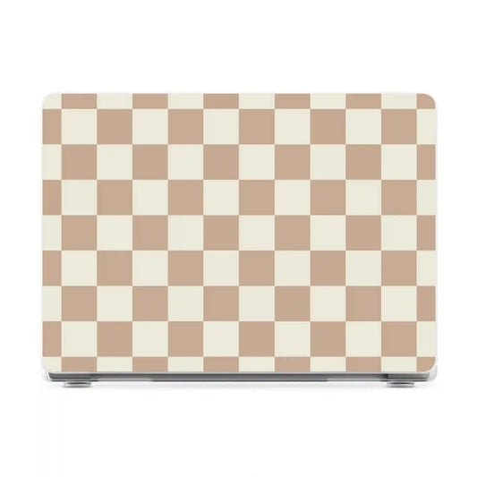 Fit Check | Neutral Checkerboard Laptop Shell
