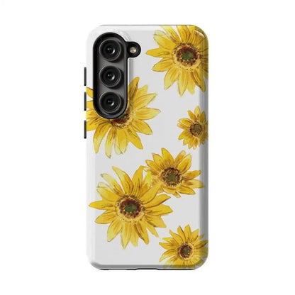 Golden Garden | Yellow Sunflower Floral Samsung Case