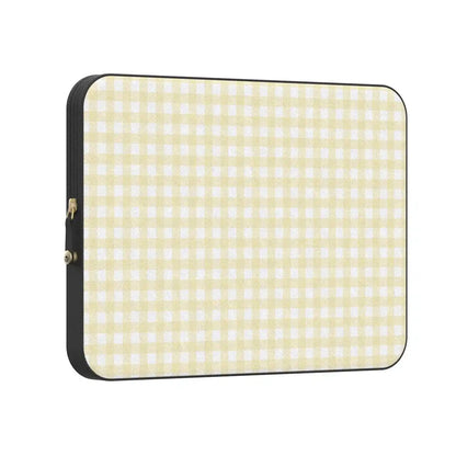 Pastel Picnic | Yellow Gingham Laptop Case