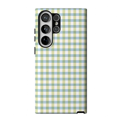 Pastel Picnic | Blue & Green Gingham Case
