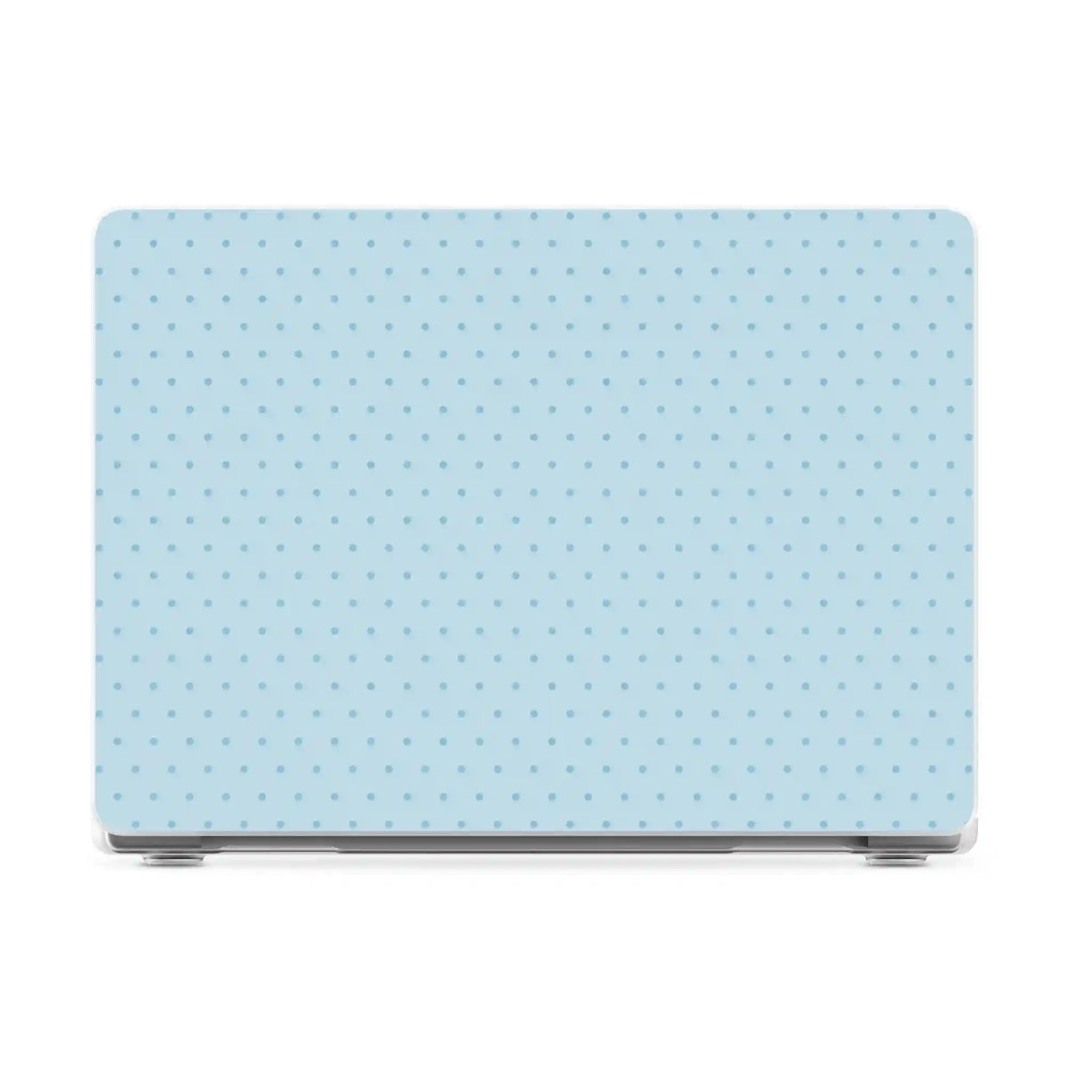 On the Dot | Blue Monochrome Polka Dot Laptop Shell