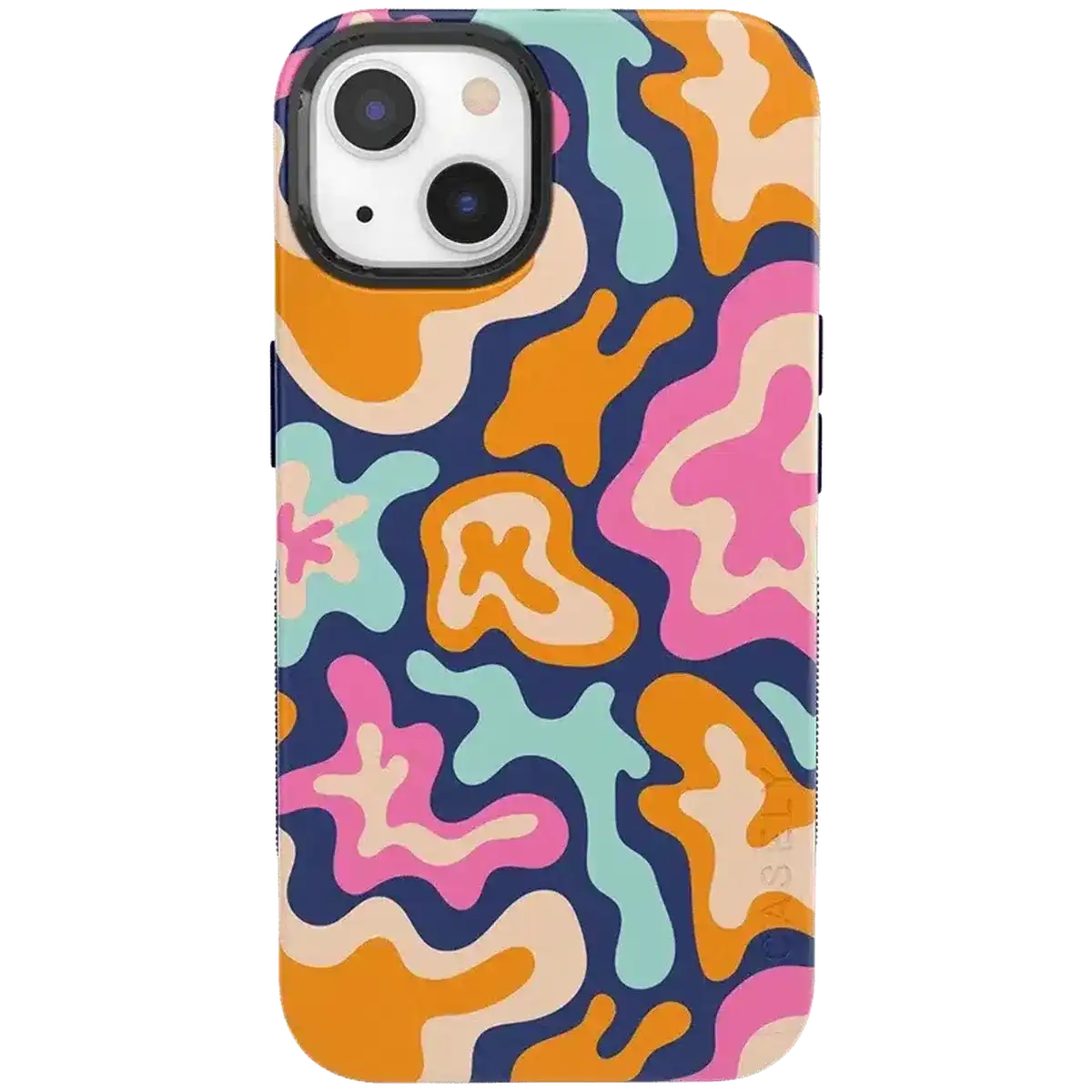 Midnight Color Splash | Abstract Retro Case