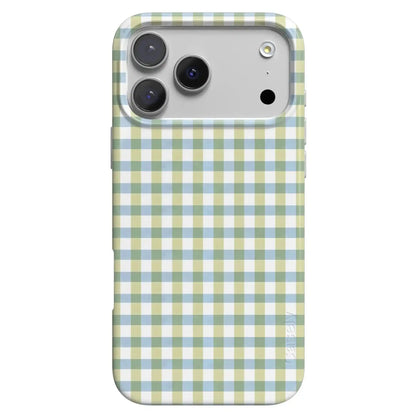 Pastel Picnic | Blue & Green Gingham Case