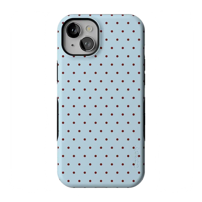 On the Dot | Blue Polka Dot Case