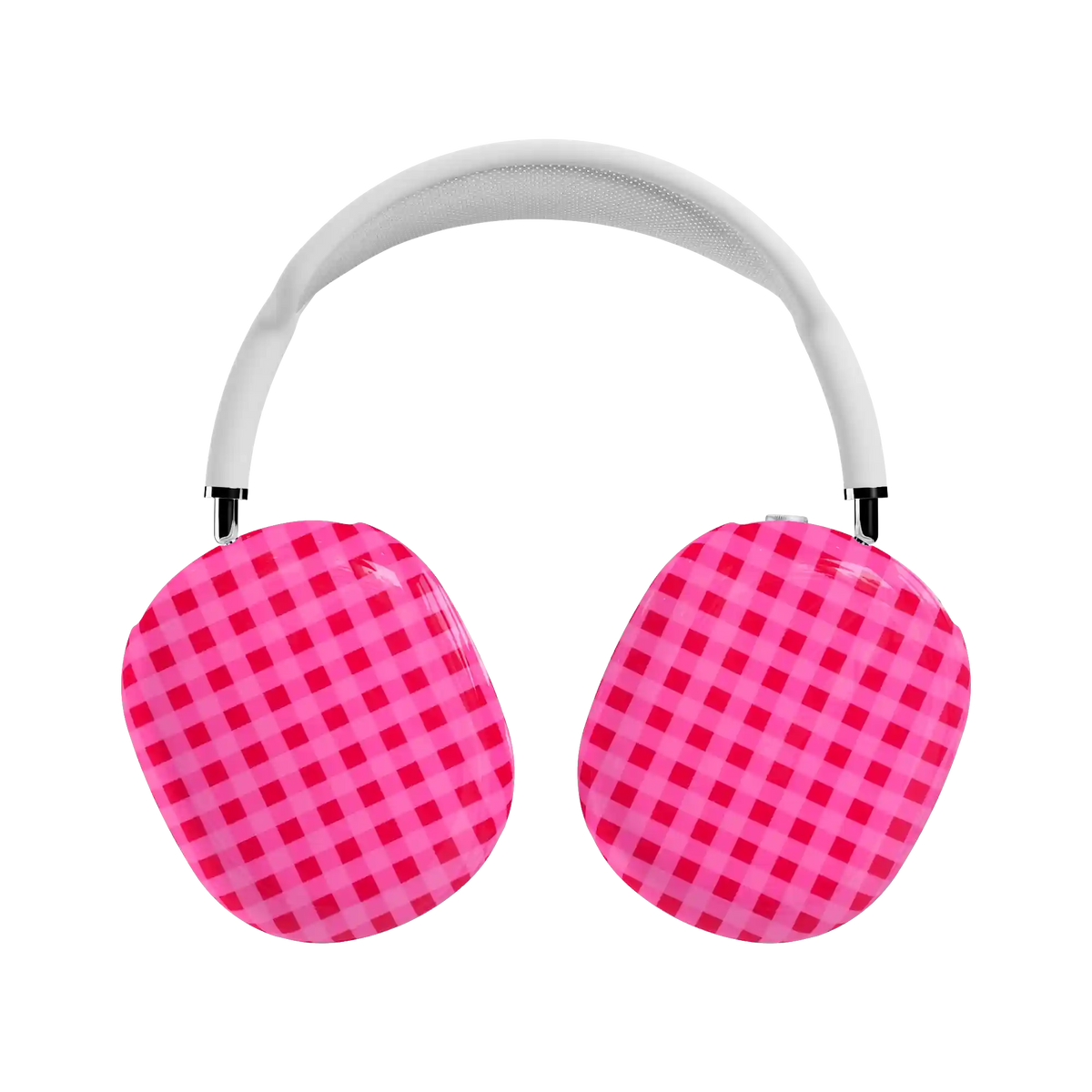 Sweet Jam | Hot Pink Gingham AirPods Max Case