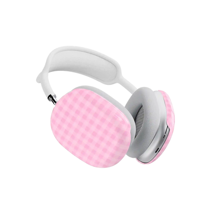 Sweet Jam | Light Pink Gingham AirPods Max Case
