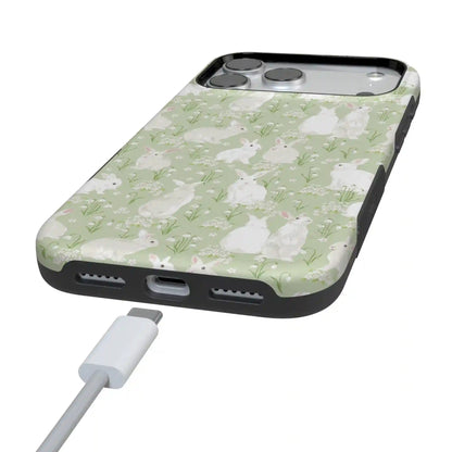 Hop to it | Green Bunny Case