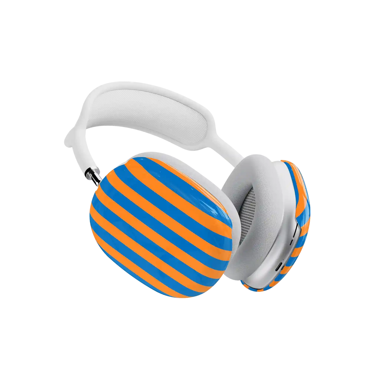 Go New York | Blue & Orange Stripes AirPods Max Case