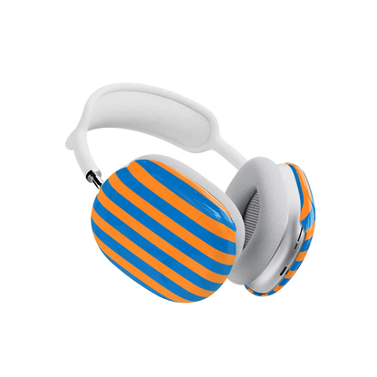 Go New York | Blue & Orange Stripes AirPods Max Case