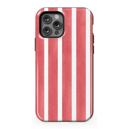 East Coast Summer | Red Stripes Case