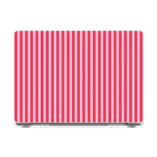 Perfect Stripes | Pink Stripes Laptop Shell