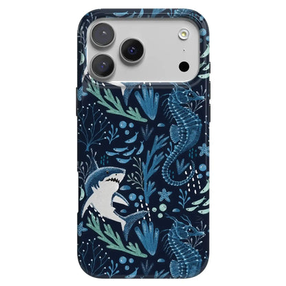 Midnight Reef | Shark Print Case