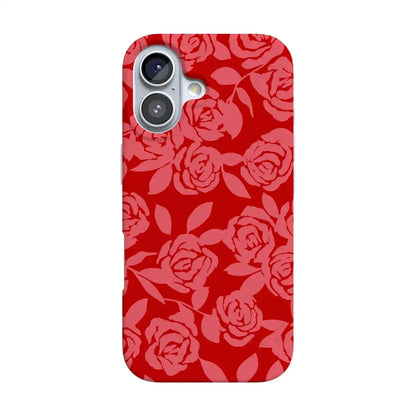 Final Rose | Red & Pink Floral Case