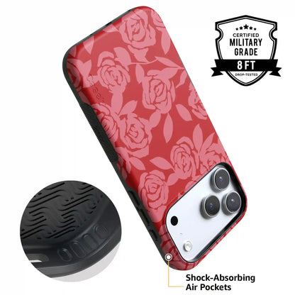 Final Rose | Red & Pink Floral Case