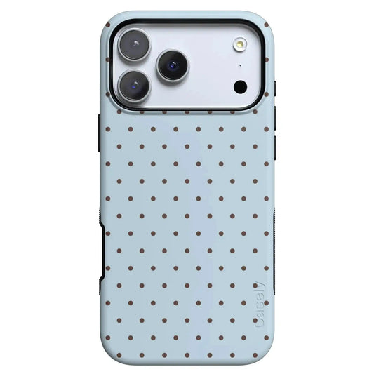 On the Dot | Blue Polka Dot Case