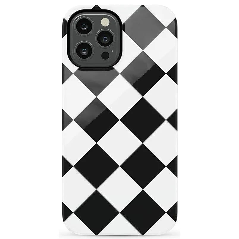 Black Checkerboard | High Contrast Design Case