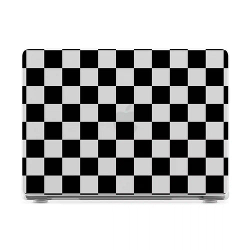 Fit Check | Black Checkerboard Laptop Shell