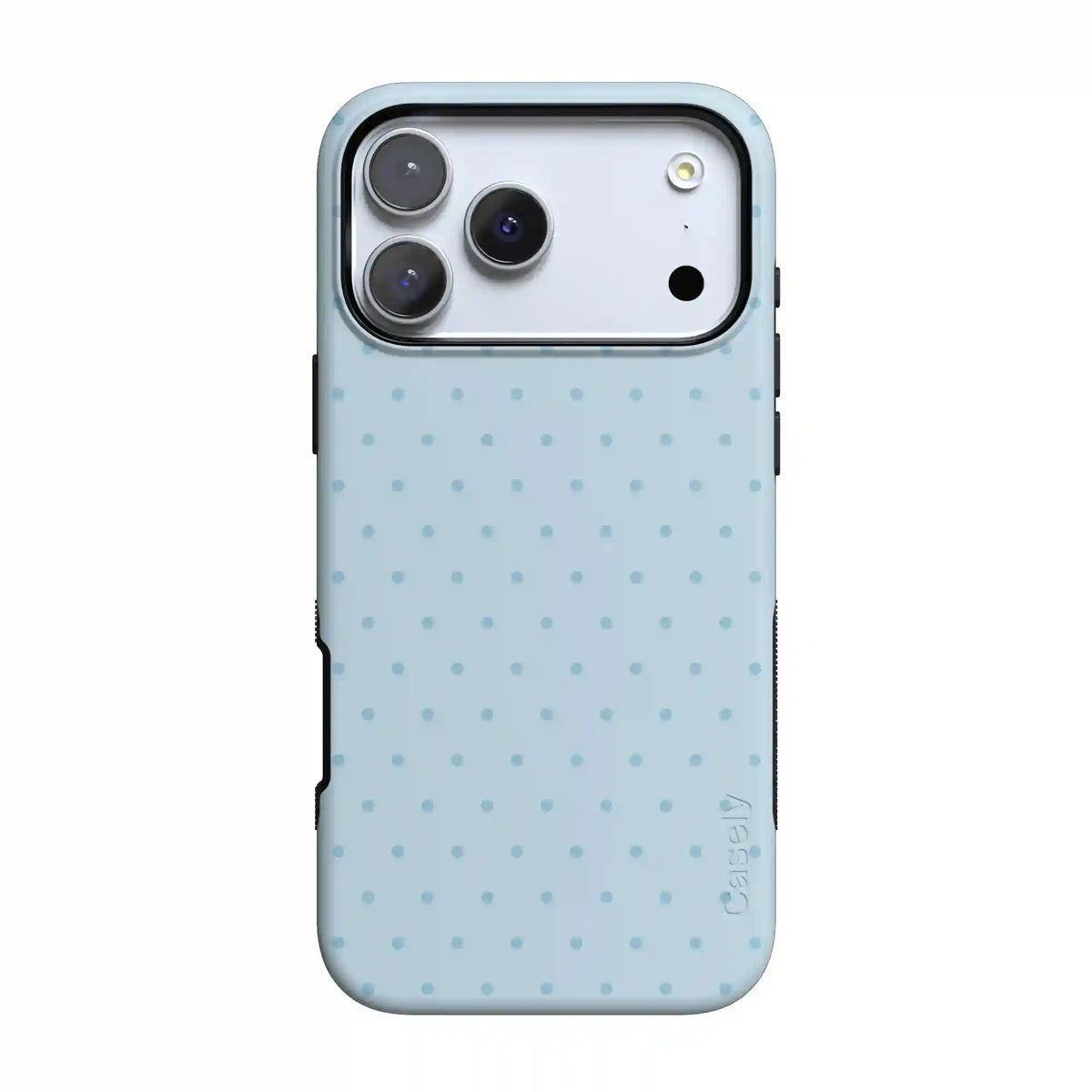 On the Dot | Blue Monochrome Polka Dot Case