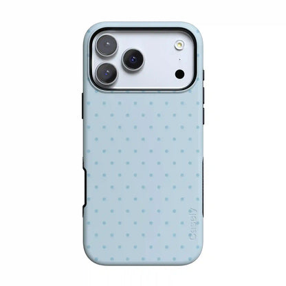 On the Dot | Blue Monochrome Polka Dot Case