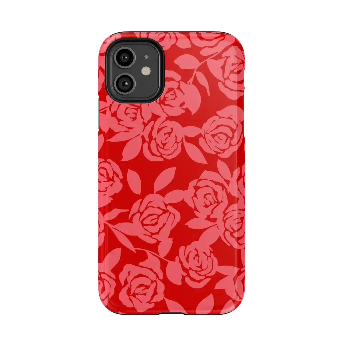 Final Rose | Red & Pink Floral Case