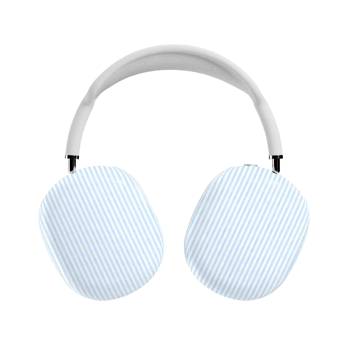 Stripes and the City | Light Blue Pinstripe AirPods Max Case