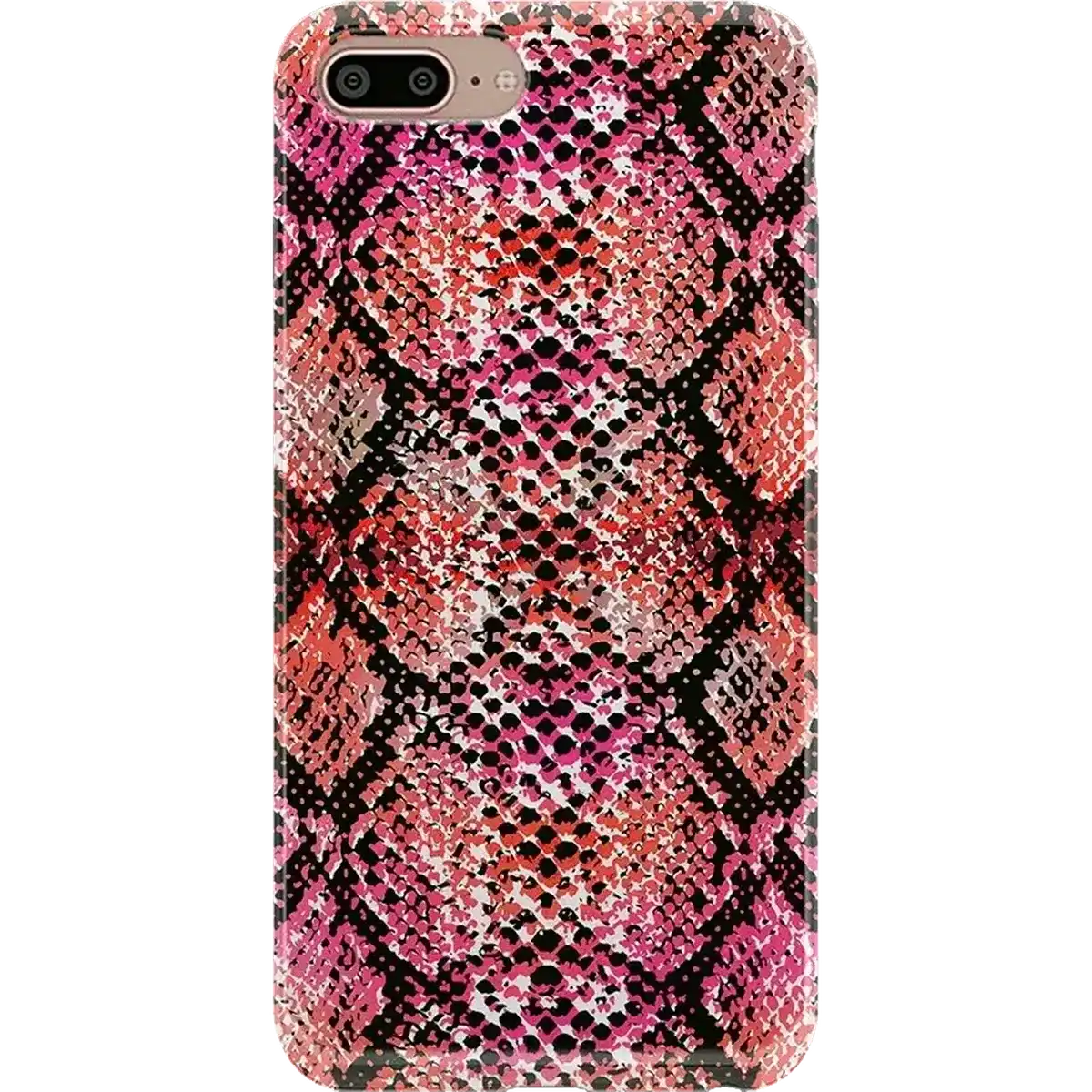 Snake Along | Red Snake Skin Case