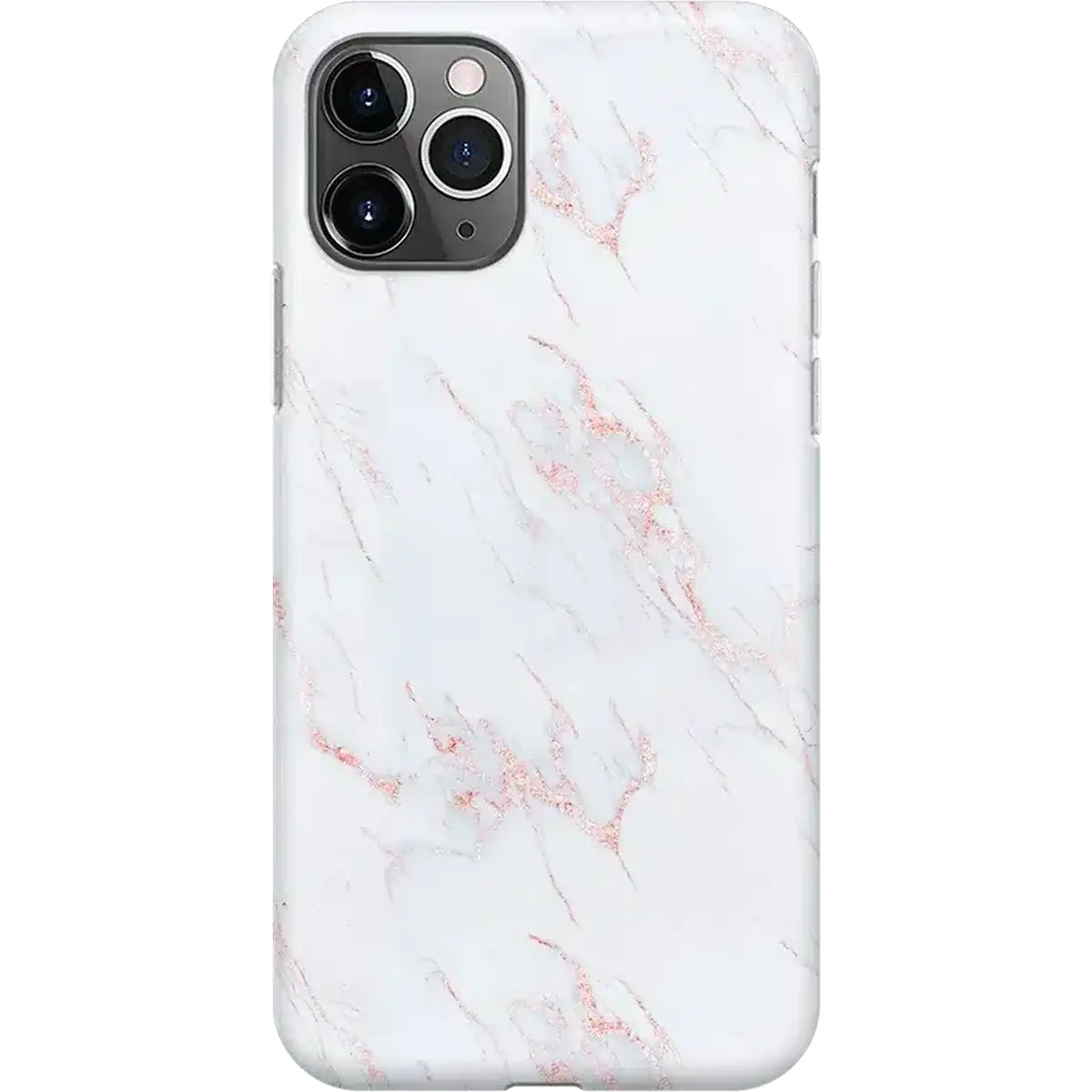 Subtle Blush | White and Pink Marble Case