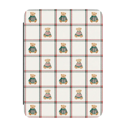 Bear Hugs | Teddy Squares Kindle Case