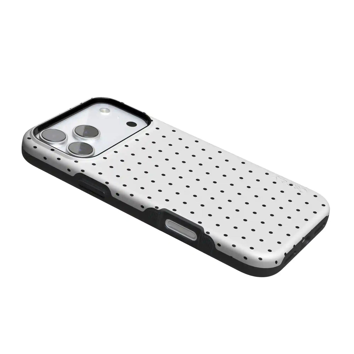 On the Dot | Black Polka Dot Case