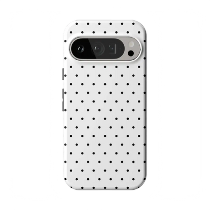On the Dot | Black Polka Dot Case