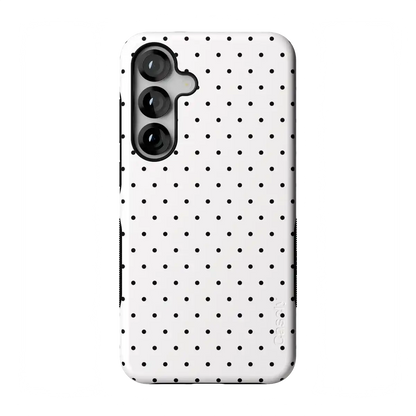 On the Dot | Black Polka Dot Case