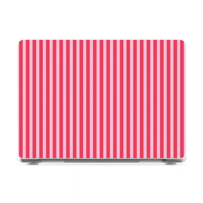 Perfect Stripes | Pink Stripes Laptop Shell