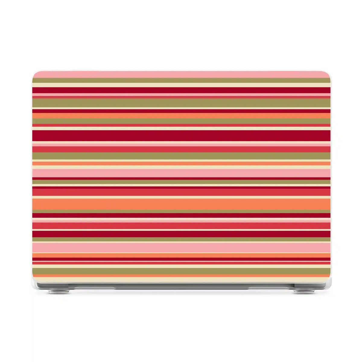 Citrus Stripes | Poolside Print Laptop Shell