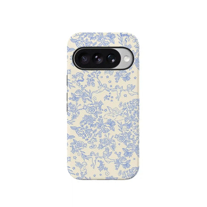 Cupid's Canvas | Periwinkle Floral Case