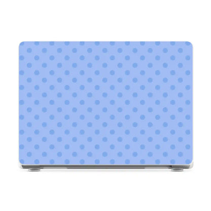 Spotted in SoHo | Periwinkle Polka Dot Laptop Shell