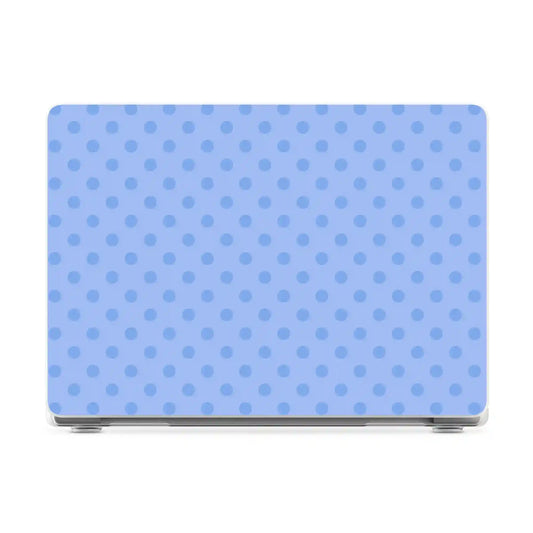 Spotted in SoHo | Periwinkle Polka Dot Laptop Shell