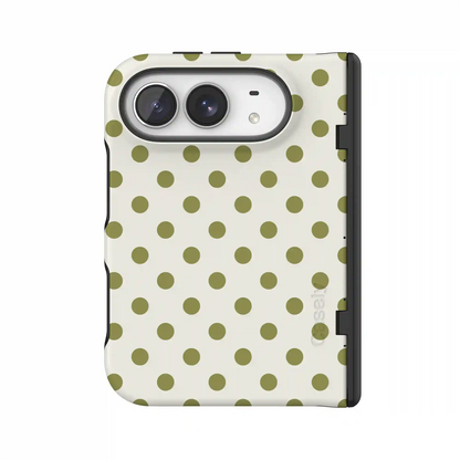Spotted in SoHo | Green Polka Dot Case