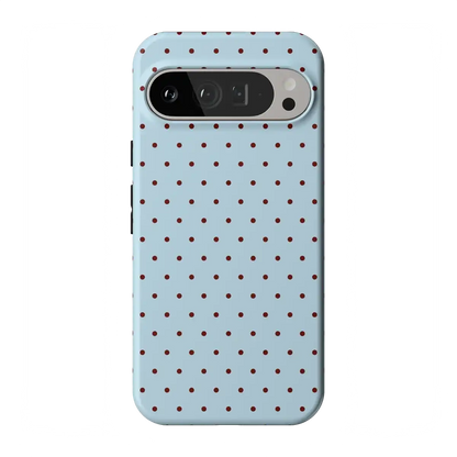 On the Dot | Blue Polka Dot Case