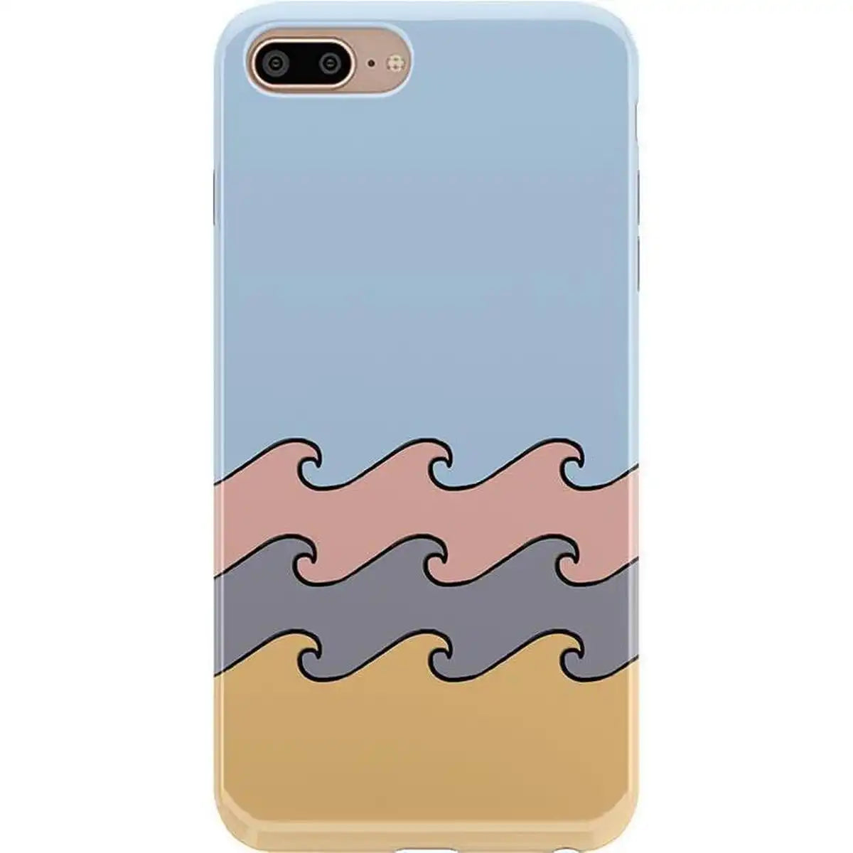 High Tide | Layered Ocean Waves Case